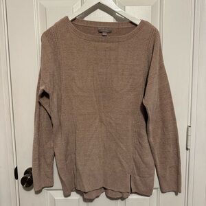 Barefoot Dreams | Cozy Chic Ultra Lite Knot Women's Tan Sweater